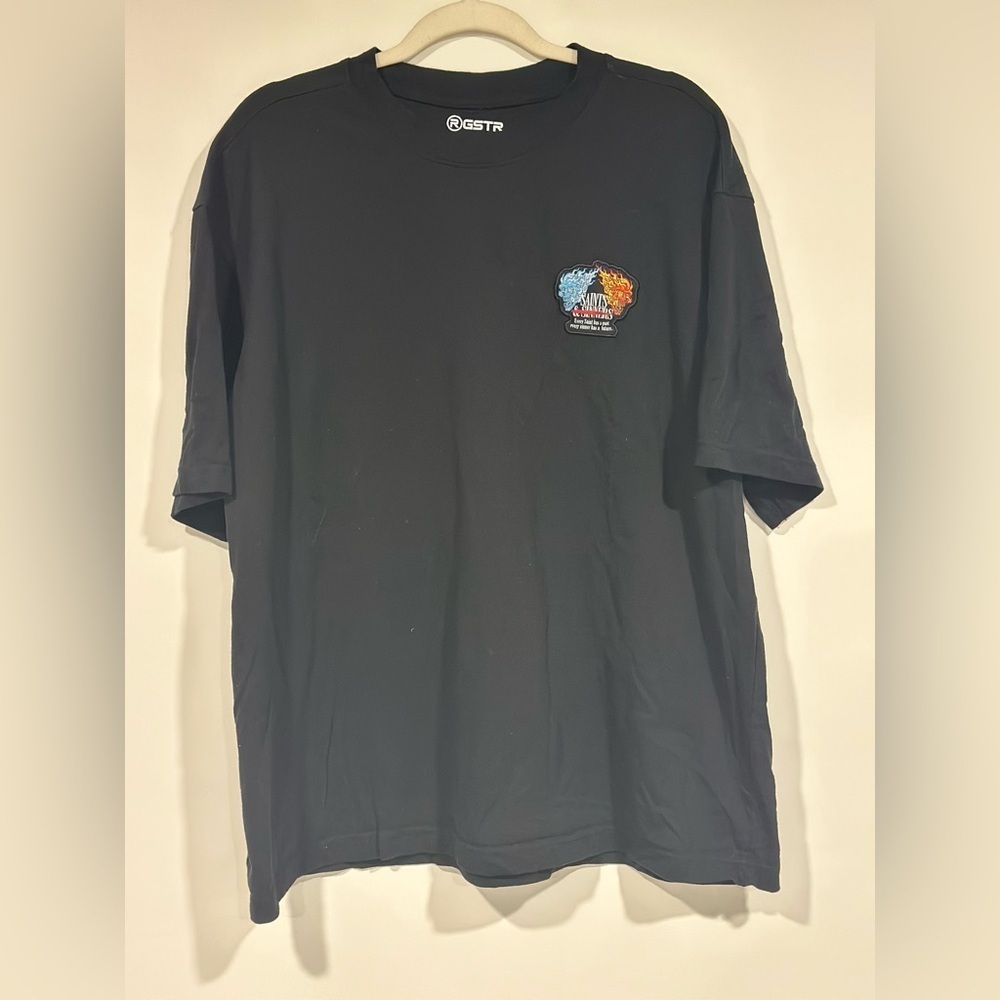 Gstr G Star Raw Saints & Sinners Flaming Skulls T Shirt Xl Mens View 2